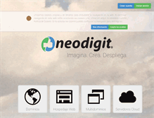 Tablet Screenshot of neodigit.net